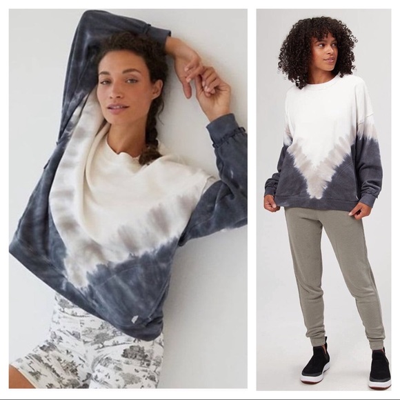 Free People Sweaters - 30. Free People Ombre Tie-dye Metti Crew